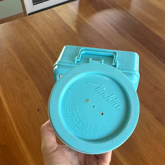 My Little Pony Vintage Teal Lunchbox and Thermos Set - Picture 2 of 9